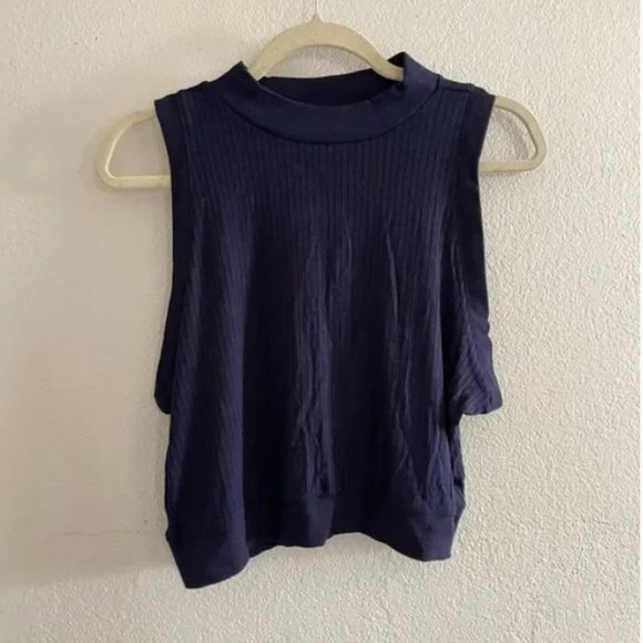 Nordstrom BP Mock Neck Ribbed Tank Top - Picture 4 of 4